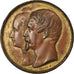 France, Médaille, Napoléon III, La Belle Jardinière, Nantes, Caqué, TB+