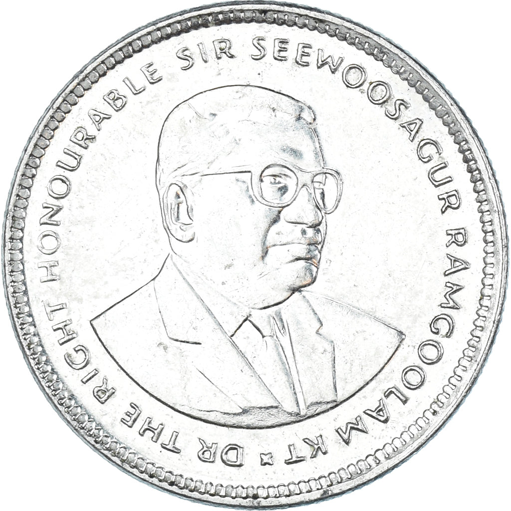 Moneta, Mauritius, 20 Cents, 2004