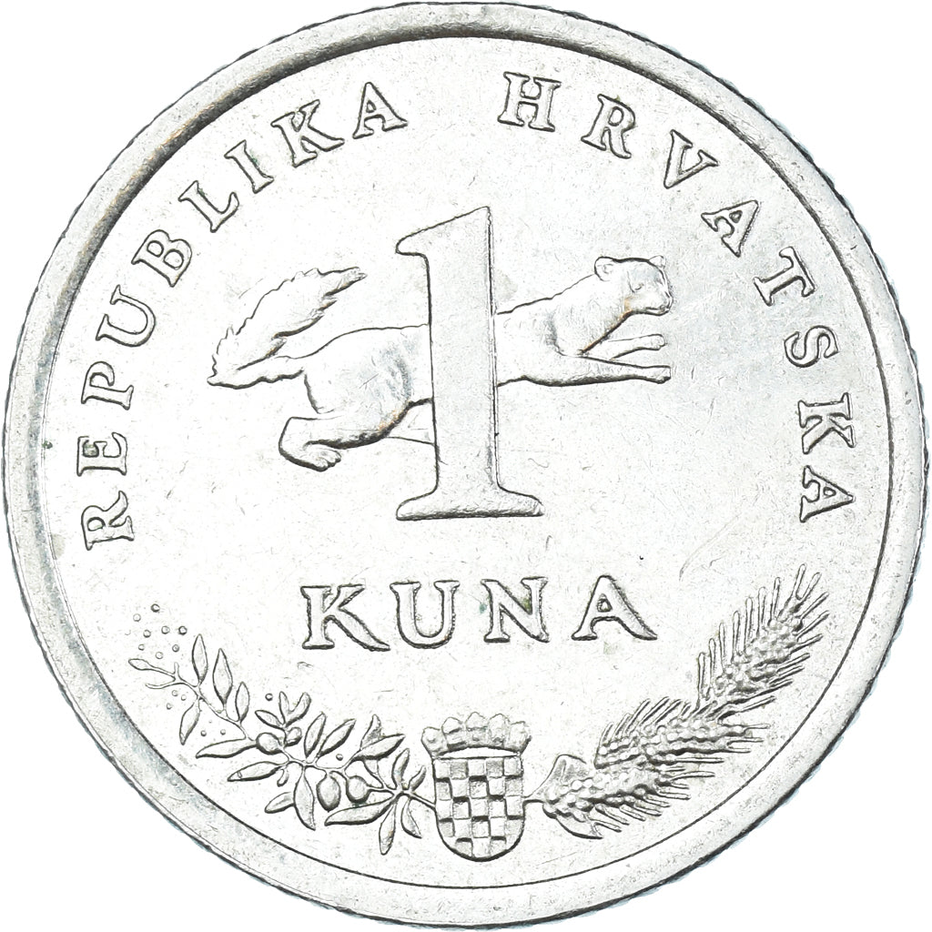 Moeda, Croácia, Kuna, 2001