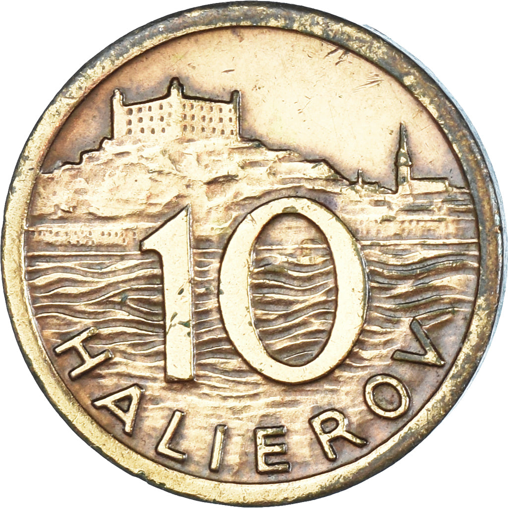 Munten, Slowakije, 10 Halierov, 1939