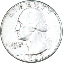 Coin, United States, Quarter, 1963