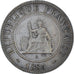 Coin, FRENCH COCHIN CHINA, Cent, 1885