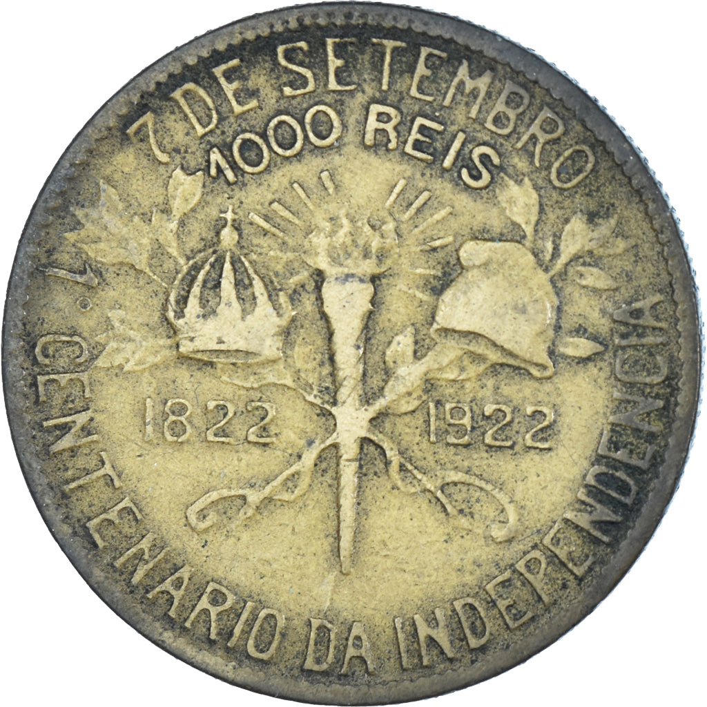 Moneta, Brasile, 1000 Reis, 1922
