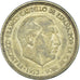 Münze, Spanien, 2-1/2 Pesetas, 1953