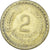Monnaie, Chili, 2 Centesimos, 1966
