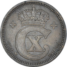Monnaie, Danemark, 5 Öre, 1916