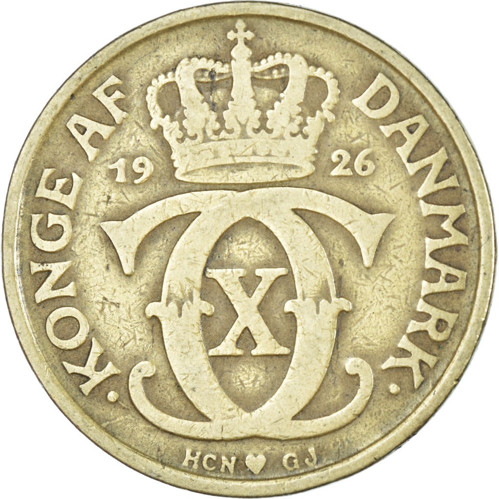 Moneta, Danimarca, 2 Kroner, 1926