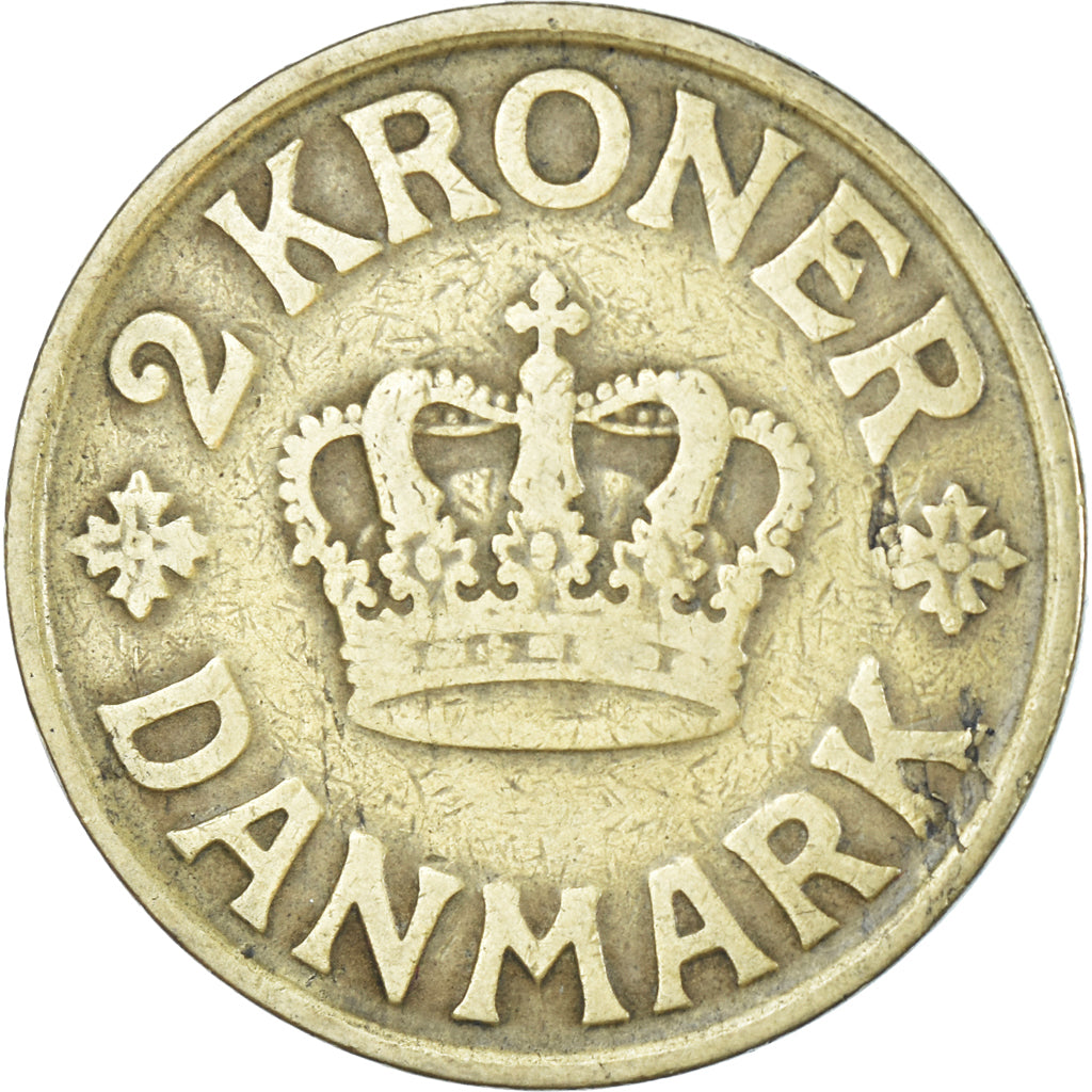 Moneta, Danimarca, 2 Kroner, 1926