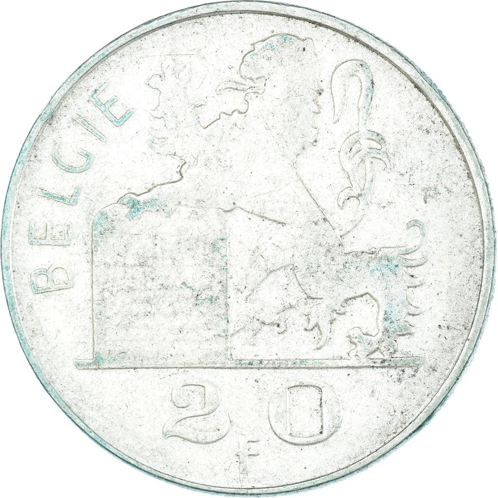 Moneda, Bélgica, 20 Francs, 20 Frank, 1949