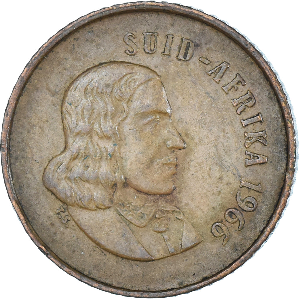 Moneda, Sudáfrica, Cent, 1966
