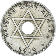 Munten, BRITS WEST AFRIKA, Penny, 1915