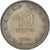 Coin, Israel, 10 Pruta, 1949