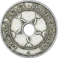 Coin, Belgian Congo, 10 Centimes, 1911