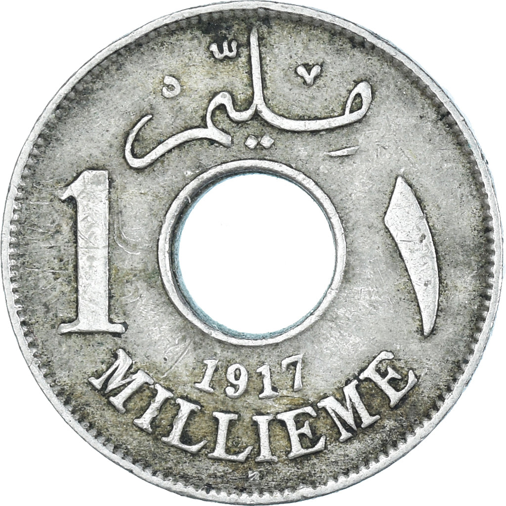 Munten, Egypte, Millieme, 1917