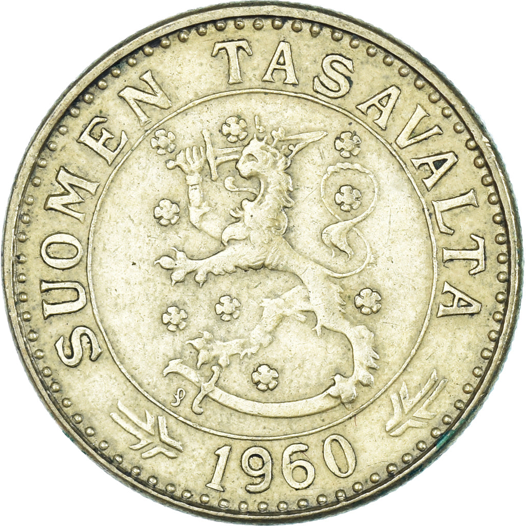 Moneta, Finlandia, 20 Markkaa, 1960