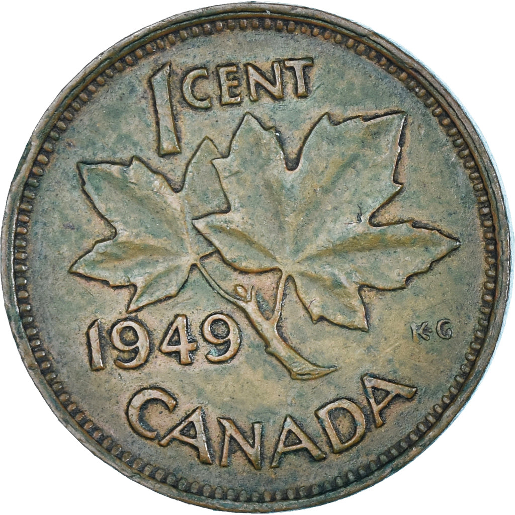 Moneta, Canada, Cent, 1949