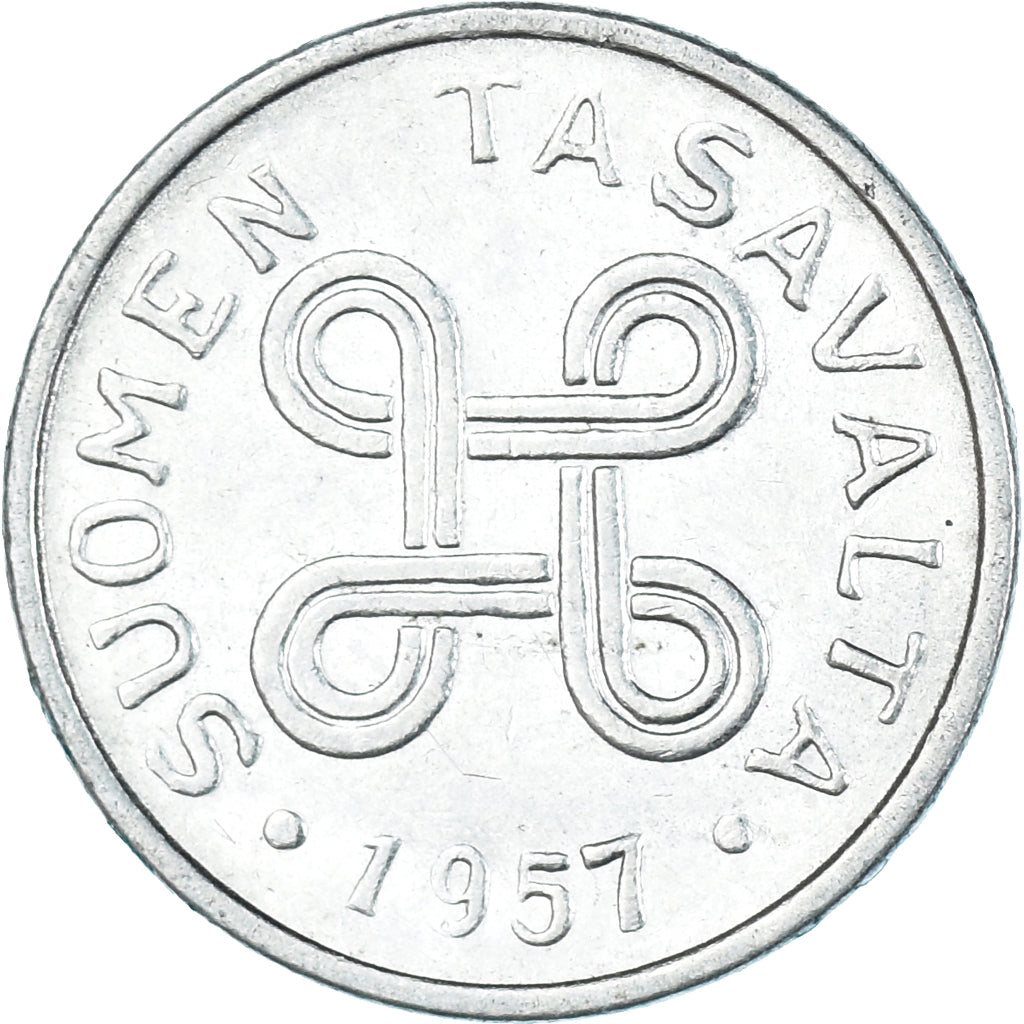 Moneta, Finlandia, Markka, 1957