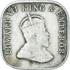 Moneda, Ceilán, 5 Cents, 1910