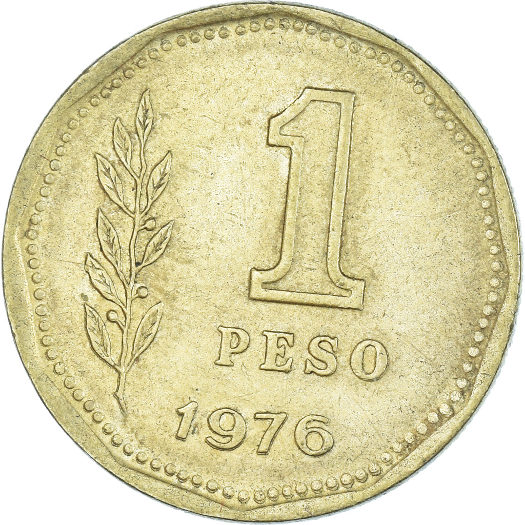 Coin, Argentina, Peso, 1976