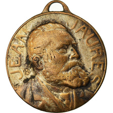 France, Médaille, A Jean Jaurès, Ses Amis, Ses Admirateurs, 1914, TB+, Bronze