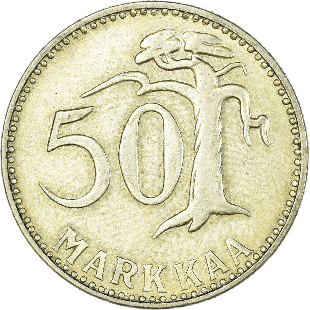 Munten, Finland, 50 Markkaa, 1961