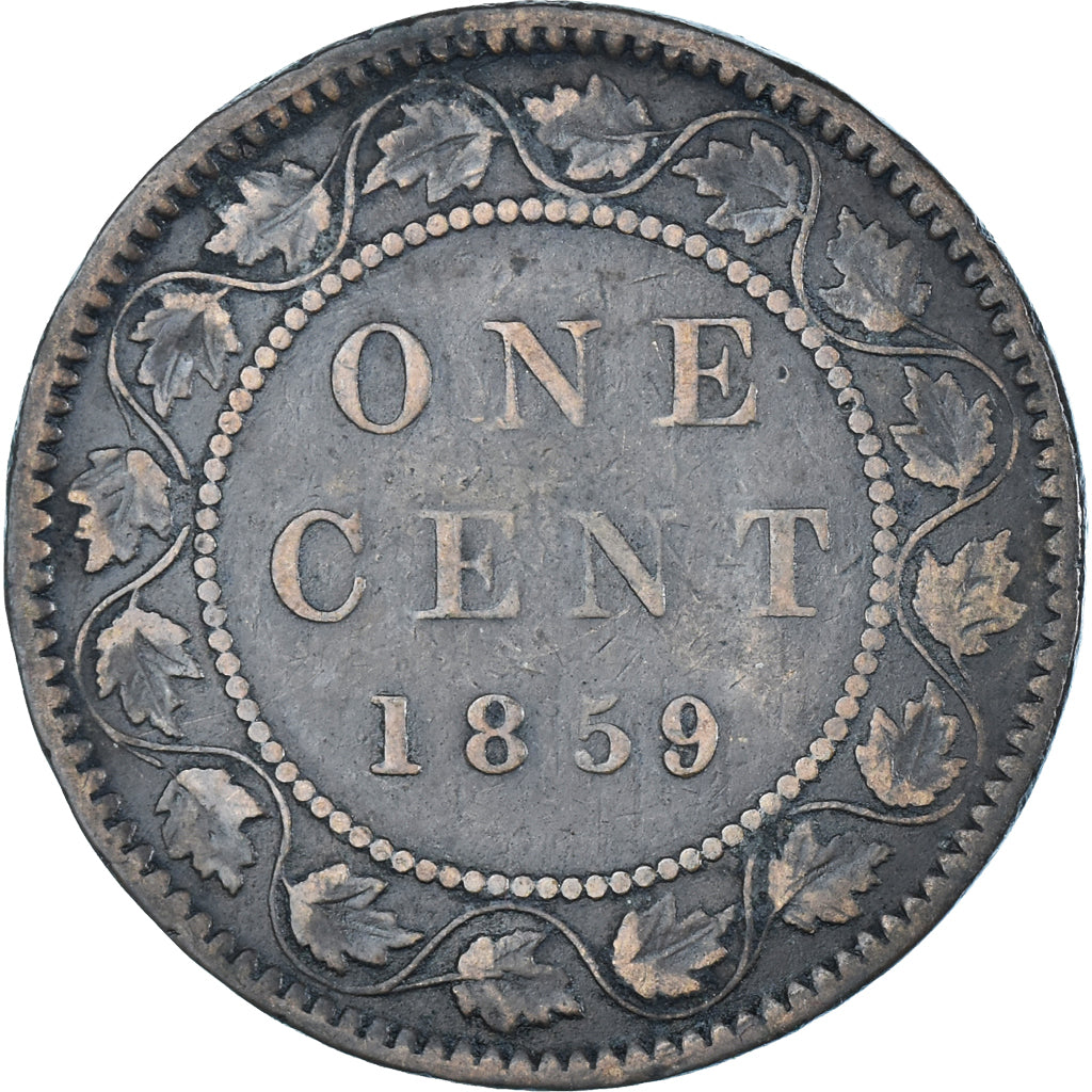 Münze, Kanada, Cent, 1859