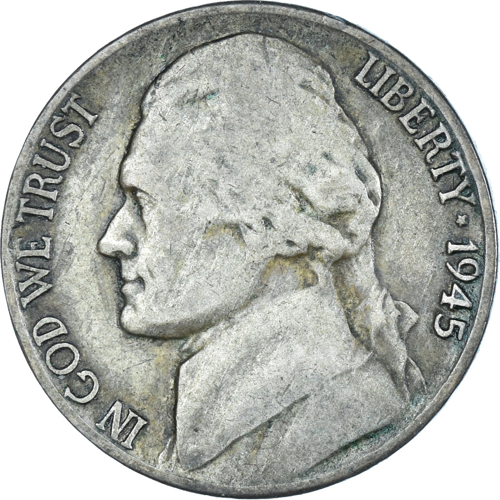 Munten, Verenigde Staten, 5 Cents, 1945