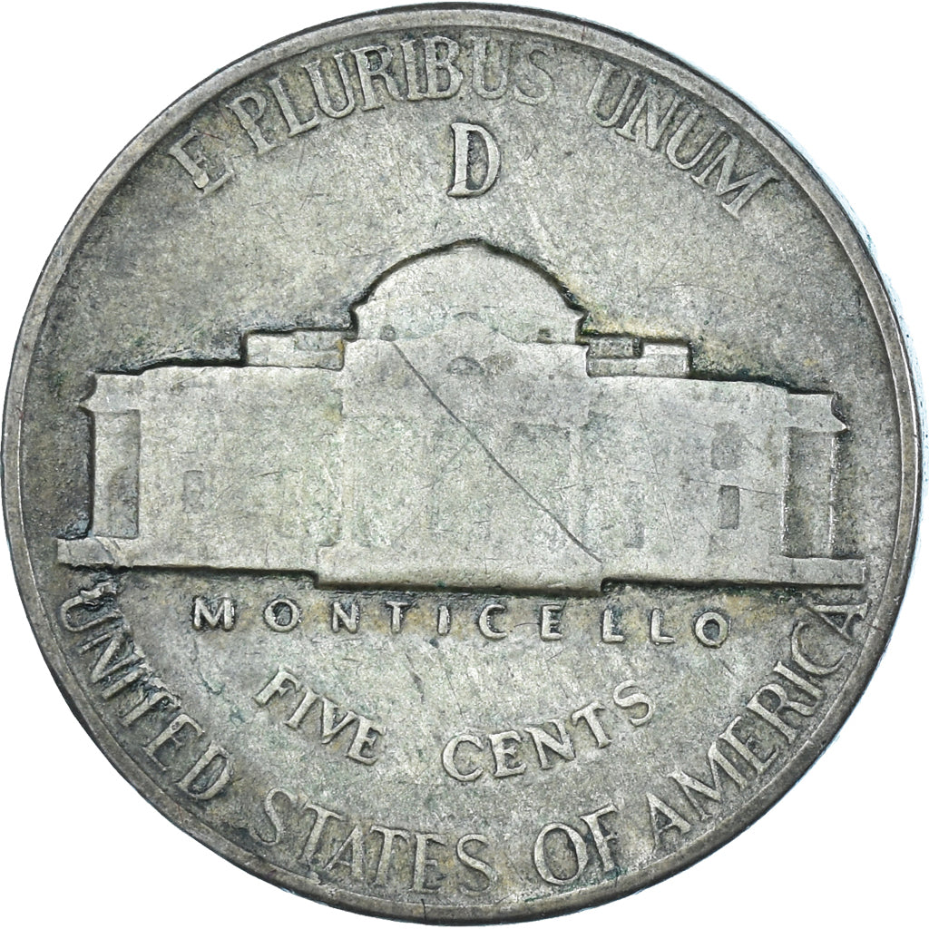 Munten, Verenigde Staten, 5 Cents, 1945