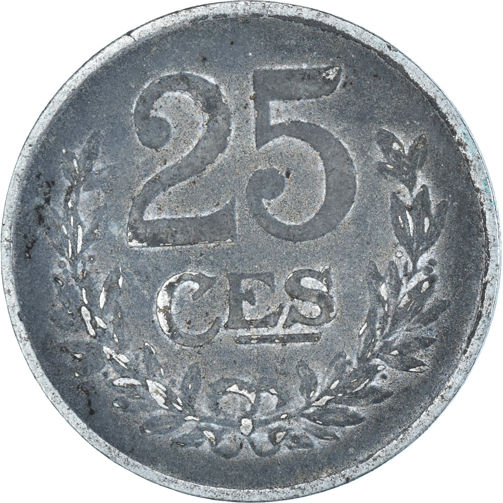 Moneta, Lussemburgo, 25 Centimes, 1919