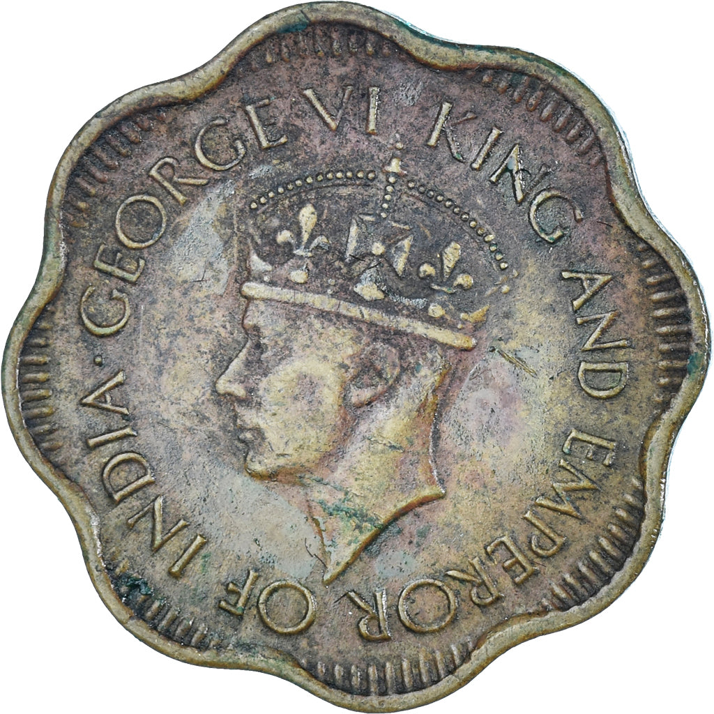 Monnaie, Sri Lanka , 10 Cents, 1944