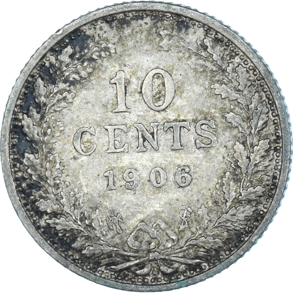 Munten, Nederland, 10 Cents, 1906