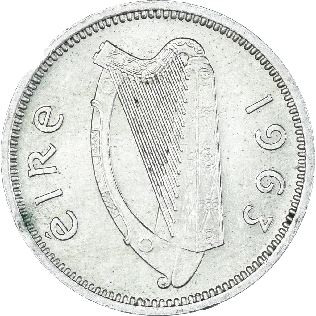 Moneta, Irlanda, 3 Pence, 1963