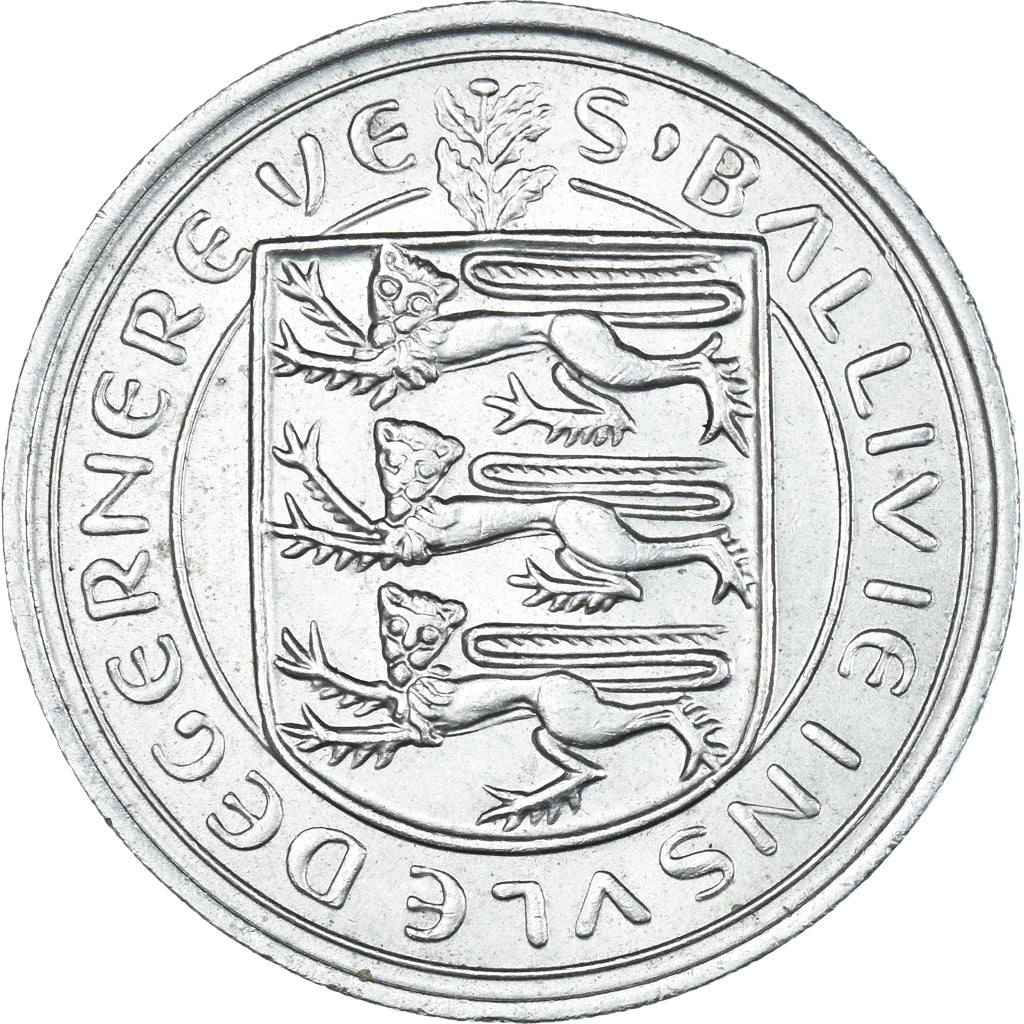 Monnaie, Guernesey, 10 New Pence, 1968