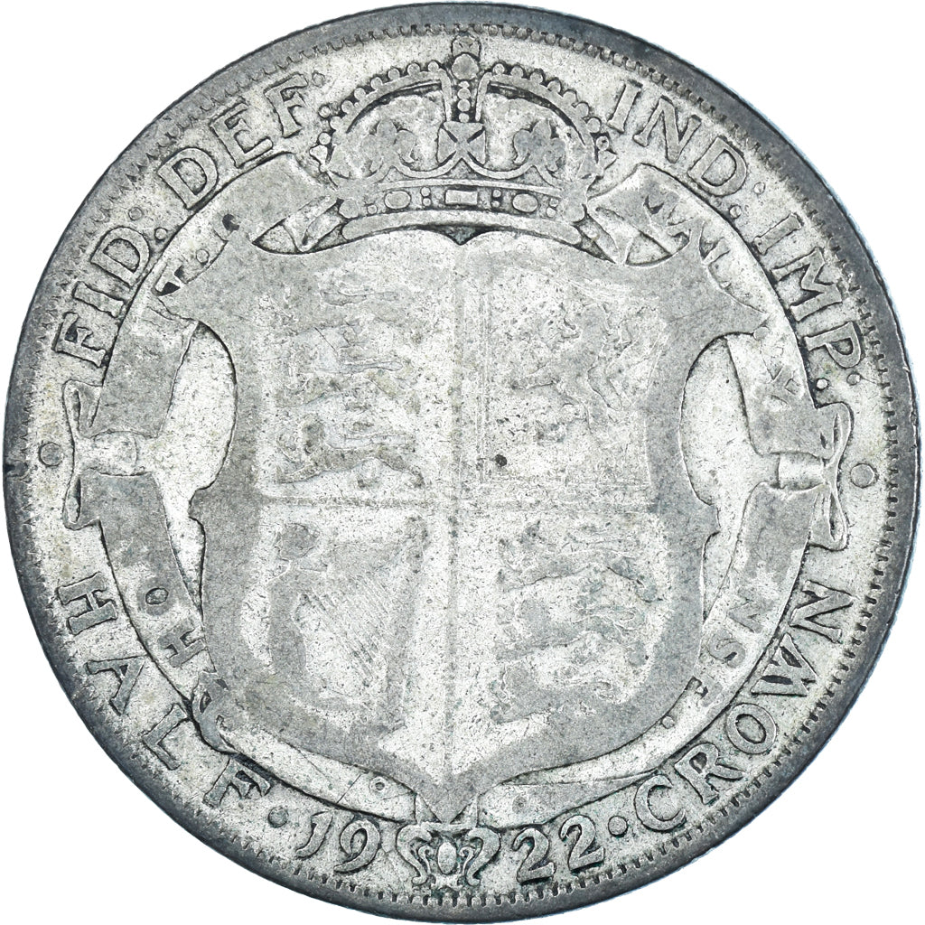 Moneta, Gran Bretagna, 1/2 Crown, 1922