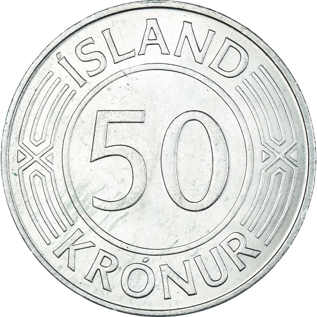 Monnaie, Islande, 50 Kronur, 1970