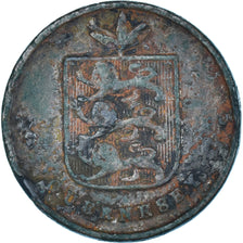 Monnaie, Guernesey, Double, 1868