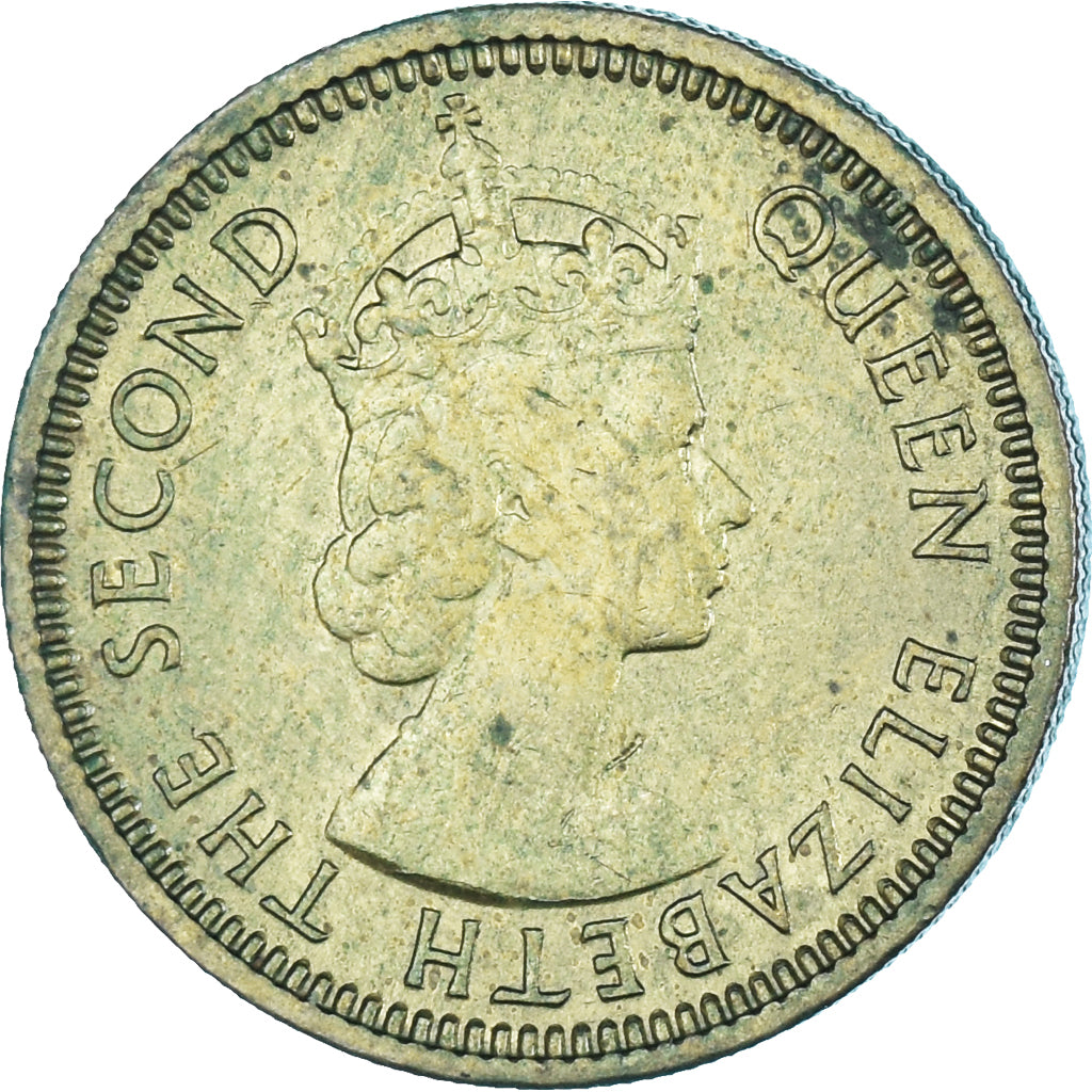 Moneta, Hong Kong, 5 Cents, 1960