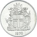 Munten, IJsland, 10 Kronur, 1970