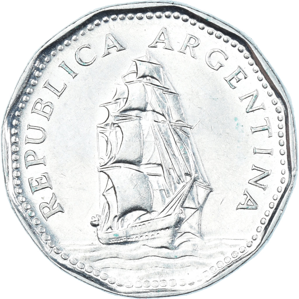 Coin, Argentina, 5 Pesos, 1966