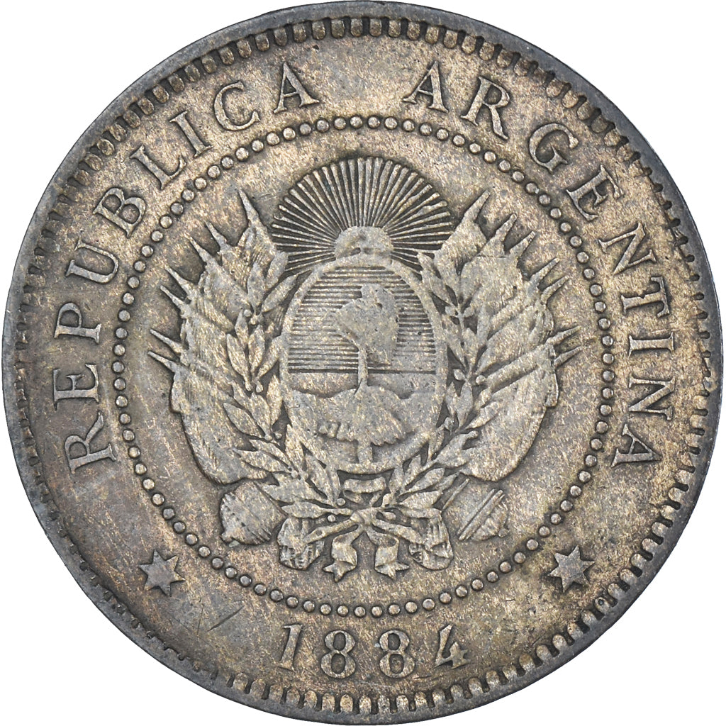 Moneta, Argentina, Centavo, 1884