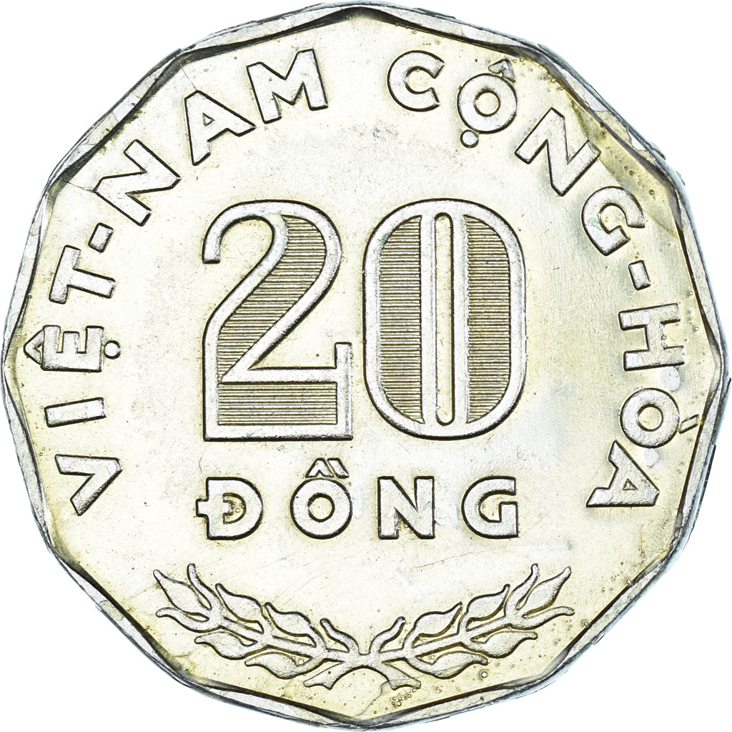 Coin, Viet Nam, 20 Dông, 1968