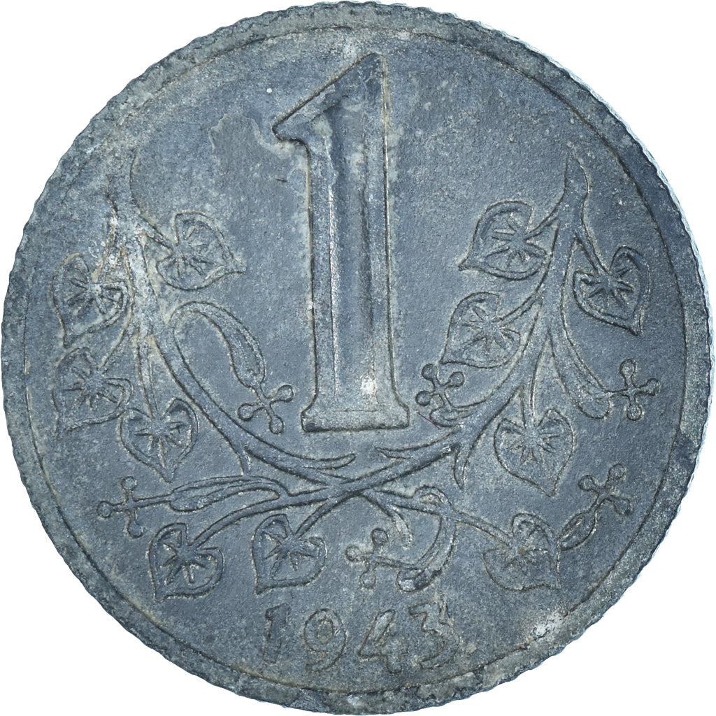 Moeda, Boémia, Koruna, 1943