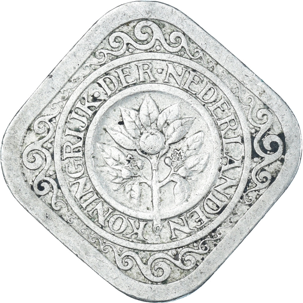 Munten, Nederland, 5 Cents, 1938