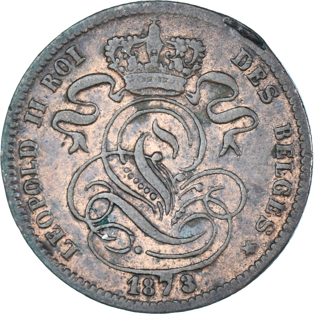 Monnaie, Belgique, Centime, 1873