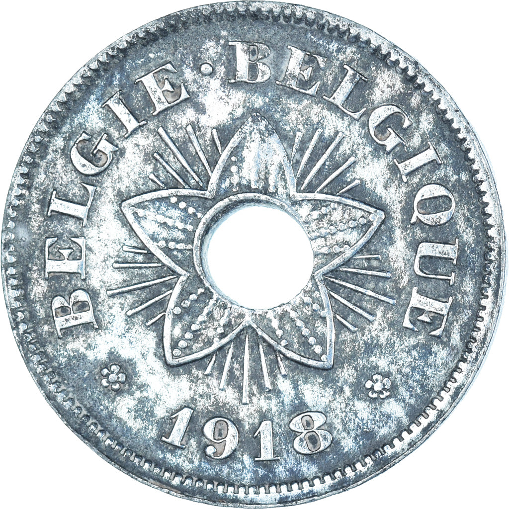 Coin, Belgium, 50 Centimes, 1918