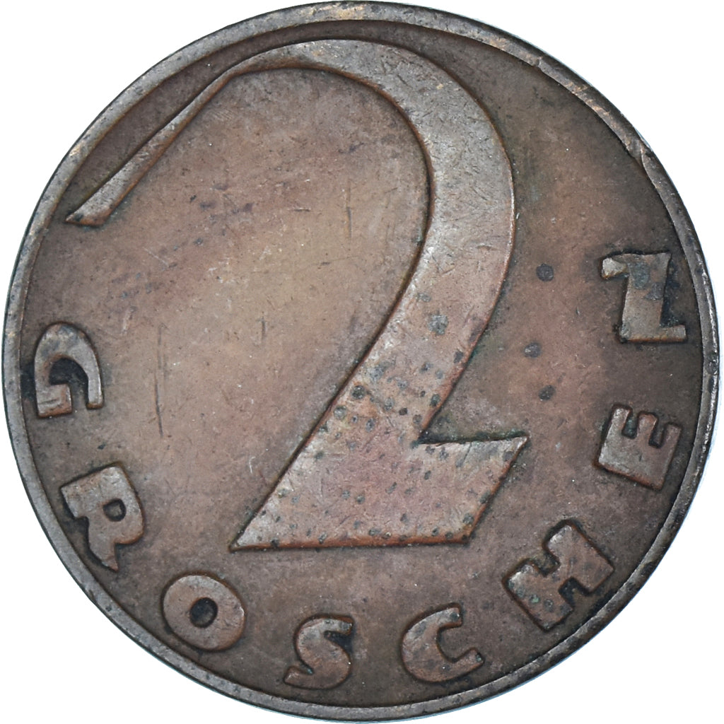 Coin, Austria, 2 Groschen, 1936