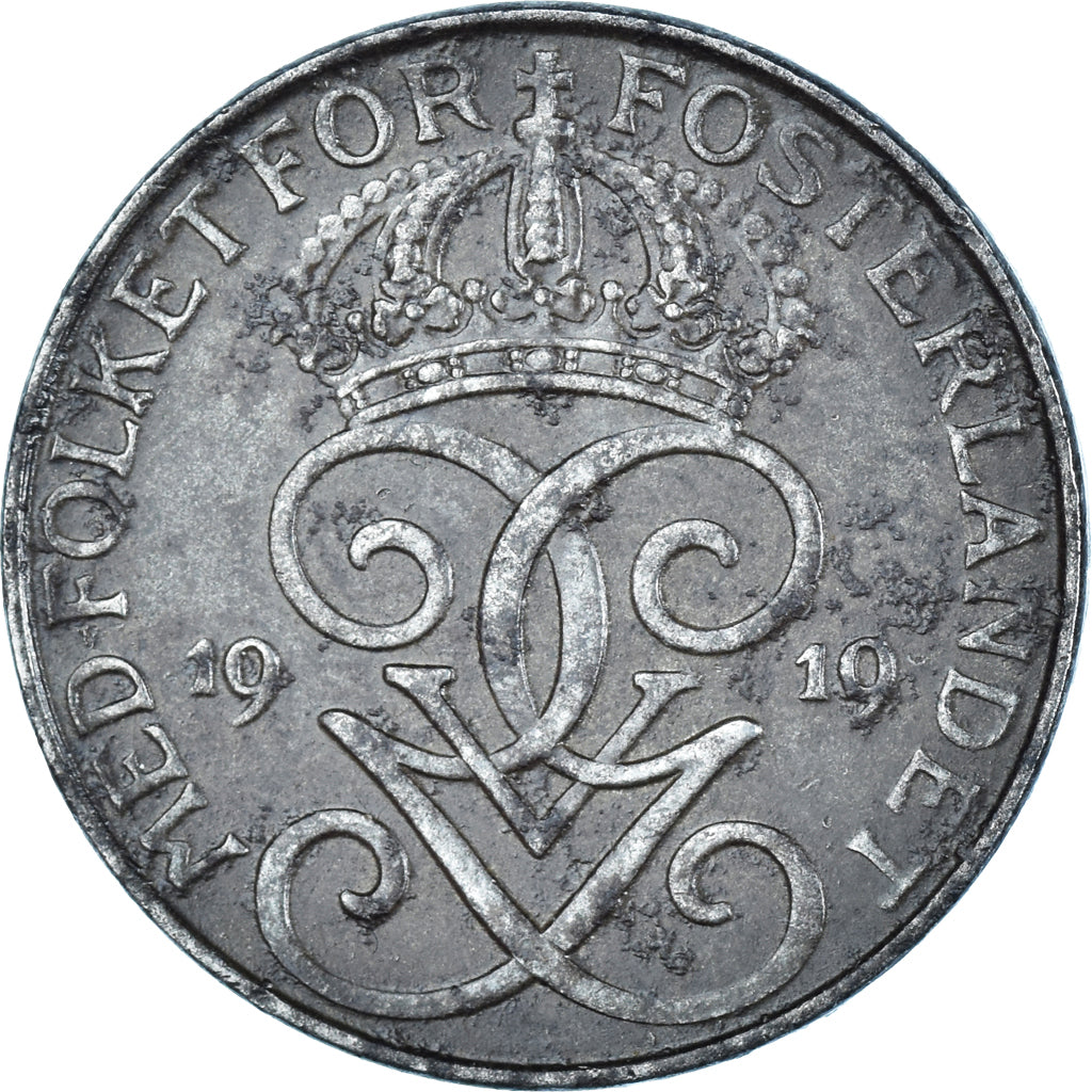 Coin, Denmark, 5 Öre, 1919