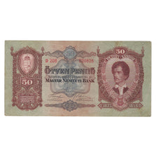 Banconote, Ungheria, 50 Pengö, 1932, 1932-10-01, KM:99, BB