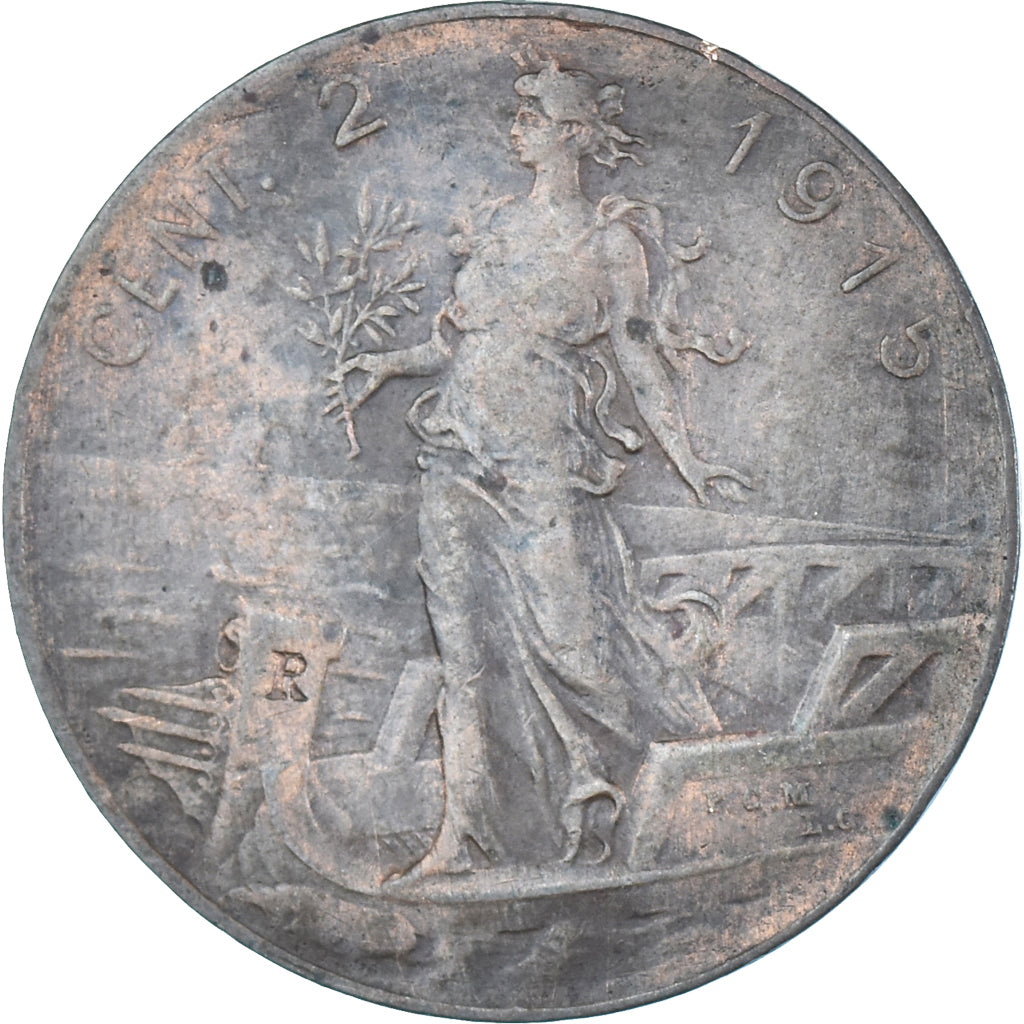 Münze, Italien, 2 Centesimi, 1915