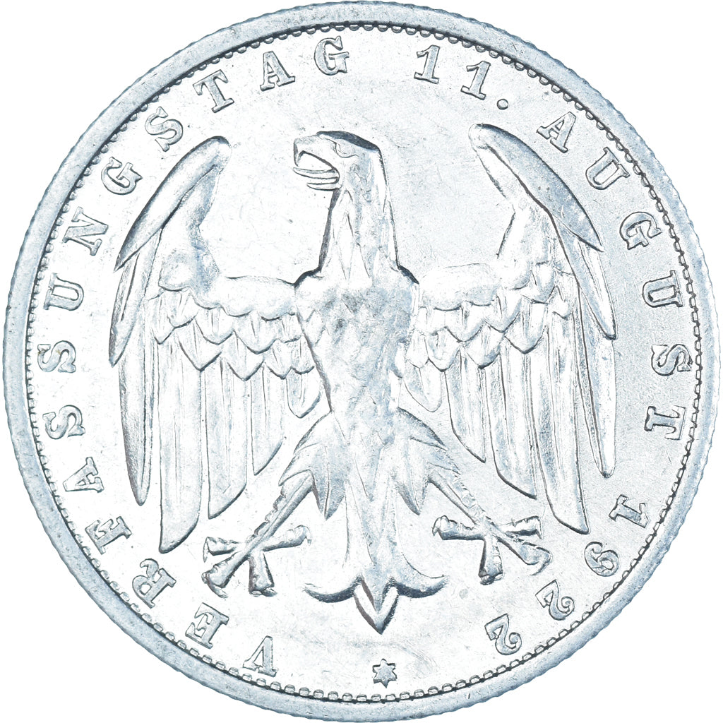Munten, Duitsland, 3 Mark, 1922